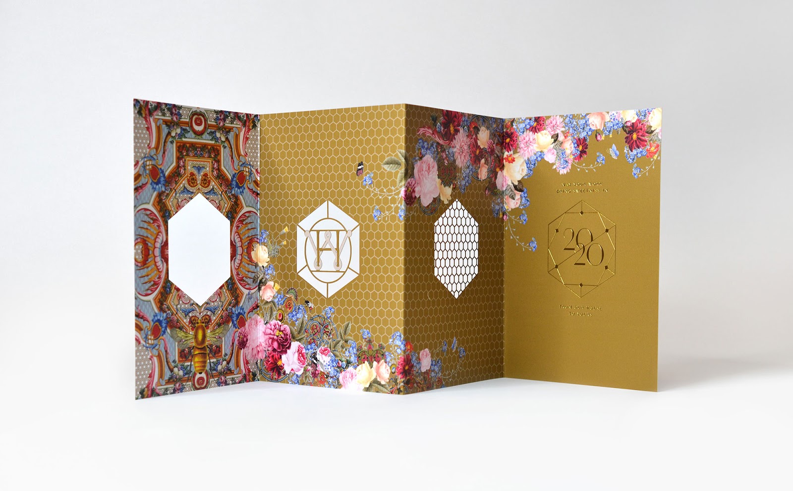 高端精美的蜂蜜礼盒包装设计(图4)