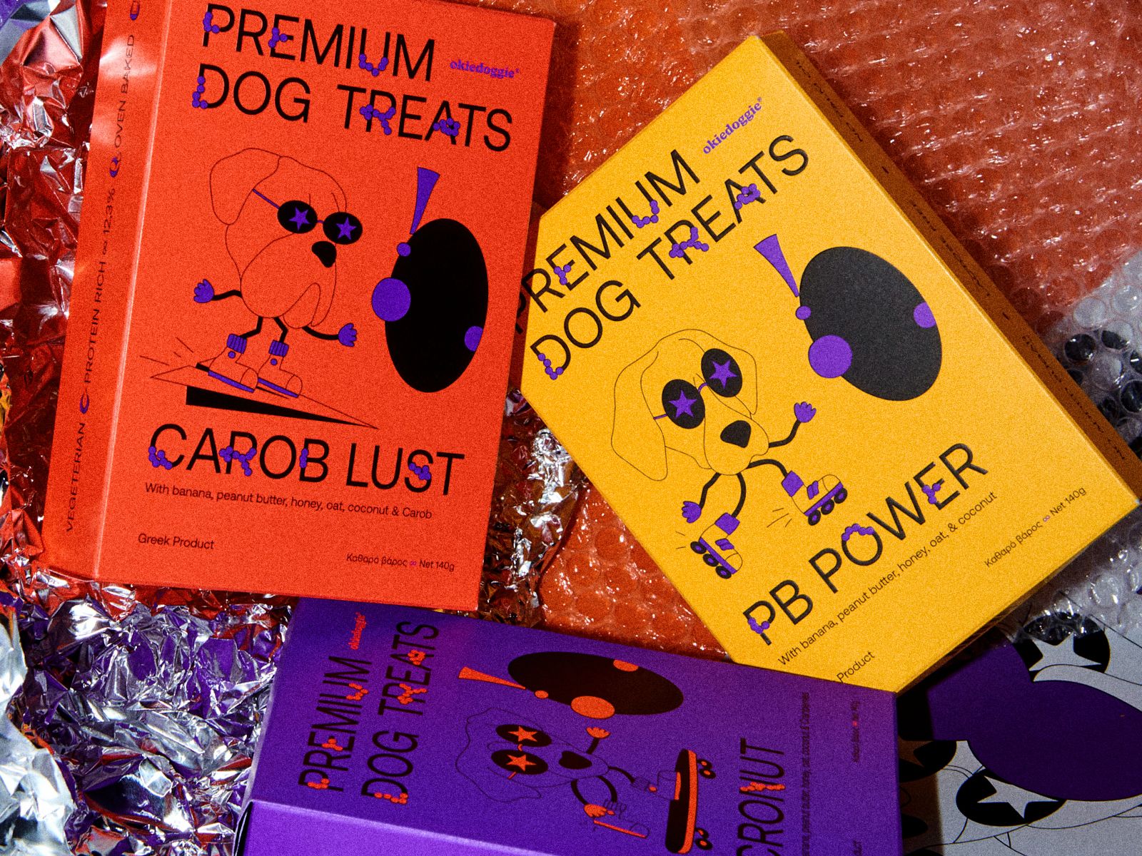 ​Okiedoggie狗零食包装设计(图1)