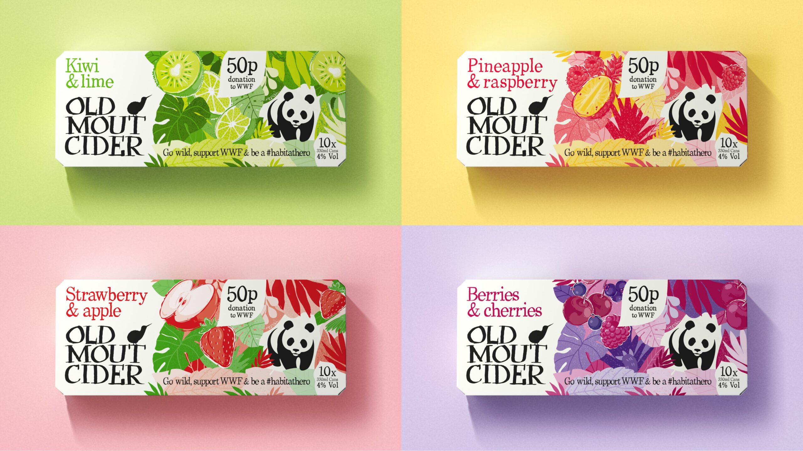 OldMou苹果酒的限量版包装这样设计在货架上脱颖而出(图2)