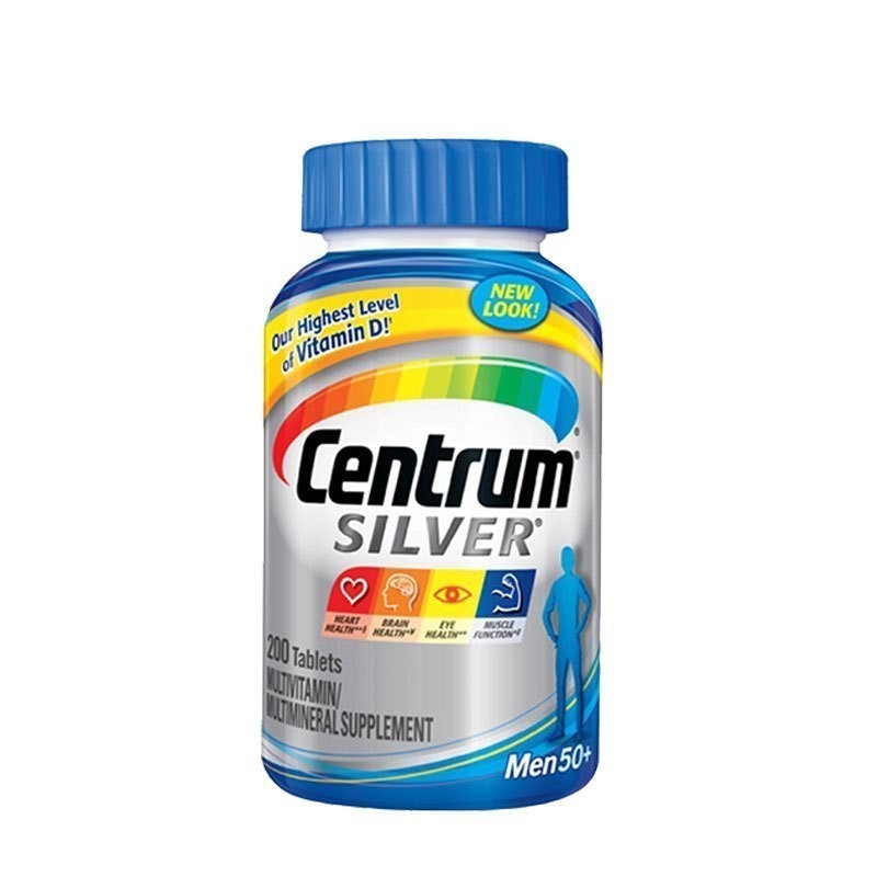 Centrum 善存 中老年男性复合维生素 200粒保健产品包装创意设计欣赏(图1)