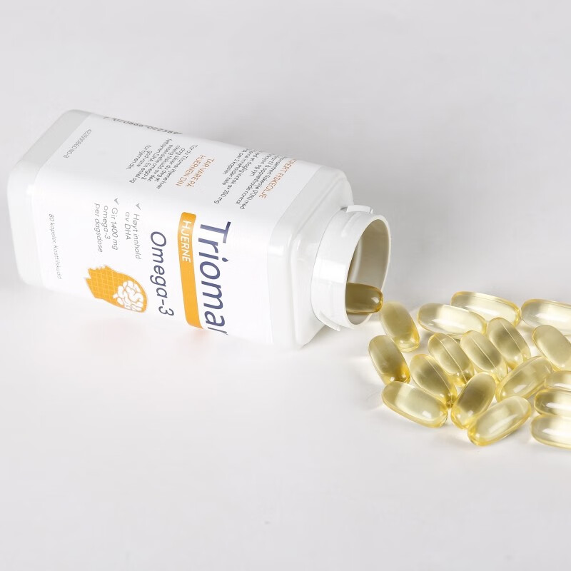 Triomar 大脑鱼油 80粒保健产品包装创意设计欣赏(图5)
