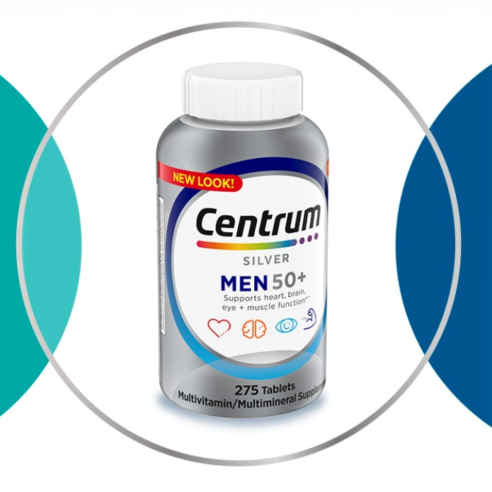 Centrum 善存 中老年男性复合维生素 275粒*2瓶保健产品包装创意设计欣赏(图5)