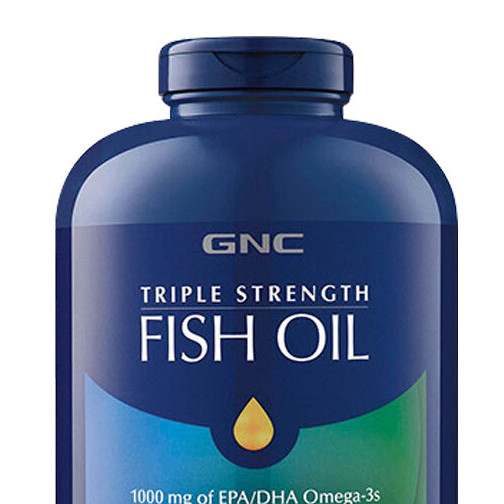 GNC 健安喜 三倍浓缩深海鱼油软胶囊 360粒保健产品包装创意设计欣赏(图3)