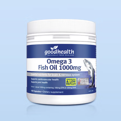 goodhealth 好健康 Omega3 深海鱼油软胶囊 150粒保健产品包装创意设计欣赏(图2)