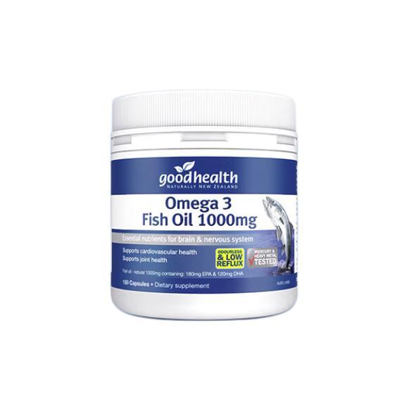 goodhealth 好健康 Omega3 深海鱼油软胶囊 150粒保健产品包装创意设计欣赏(图1)