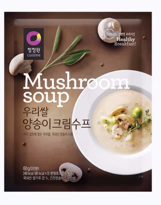 蘑菇速食汤包装袋设计欣赏(图1)