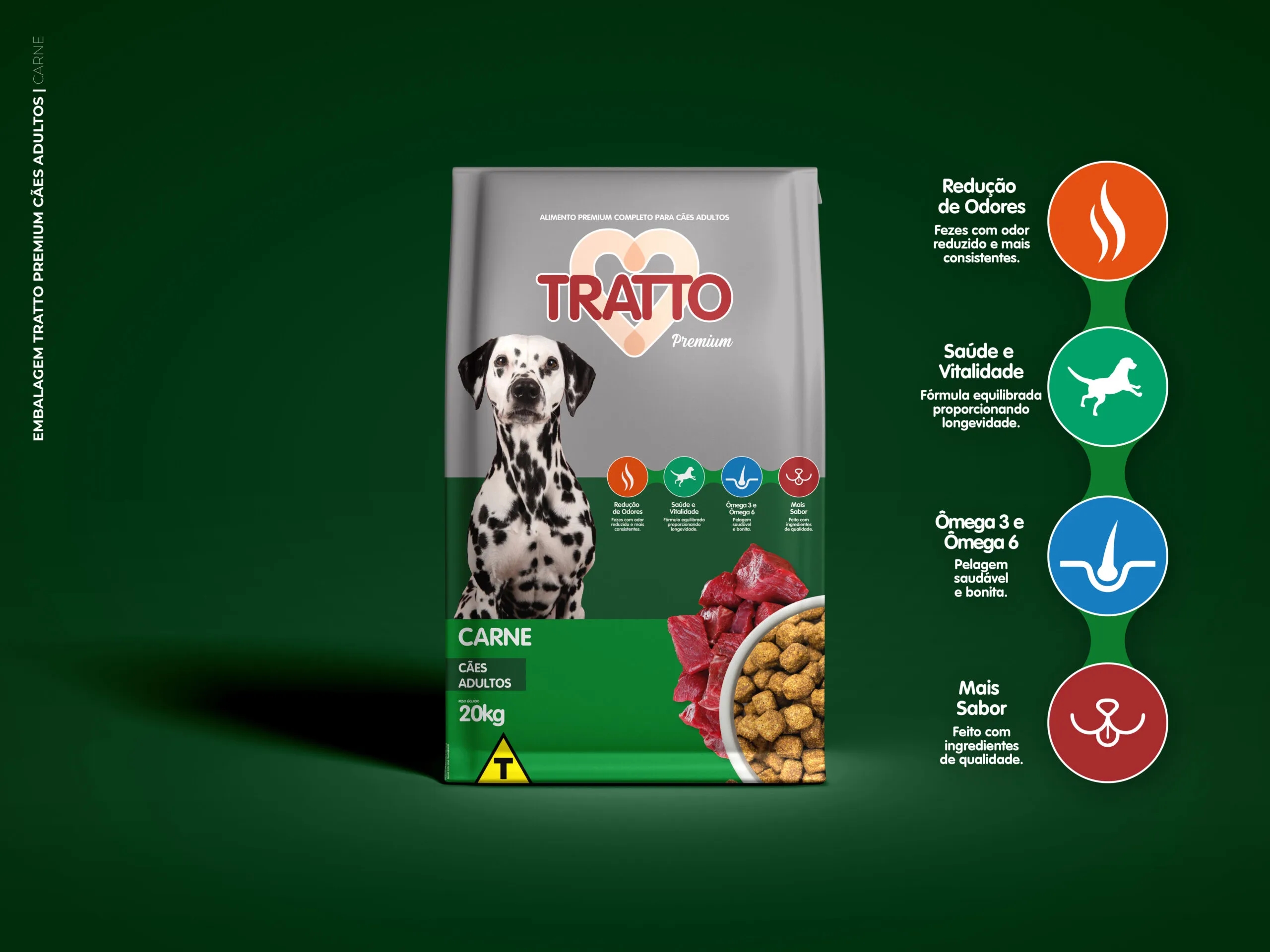 高级宠物食品包装袋设计欣赏(图1)