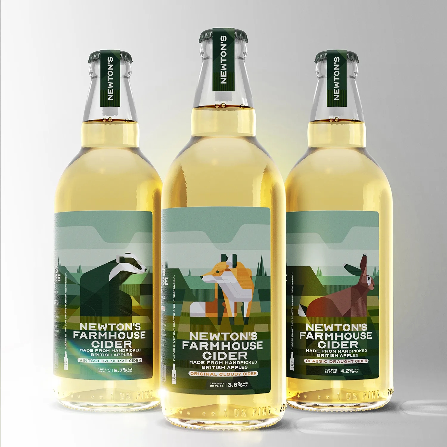 有个性的农家苹果酒包装设计欣赏(图1)