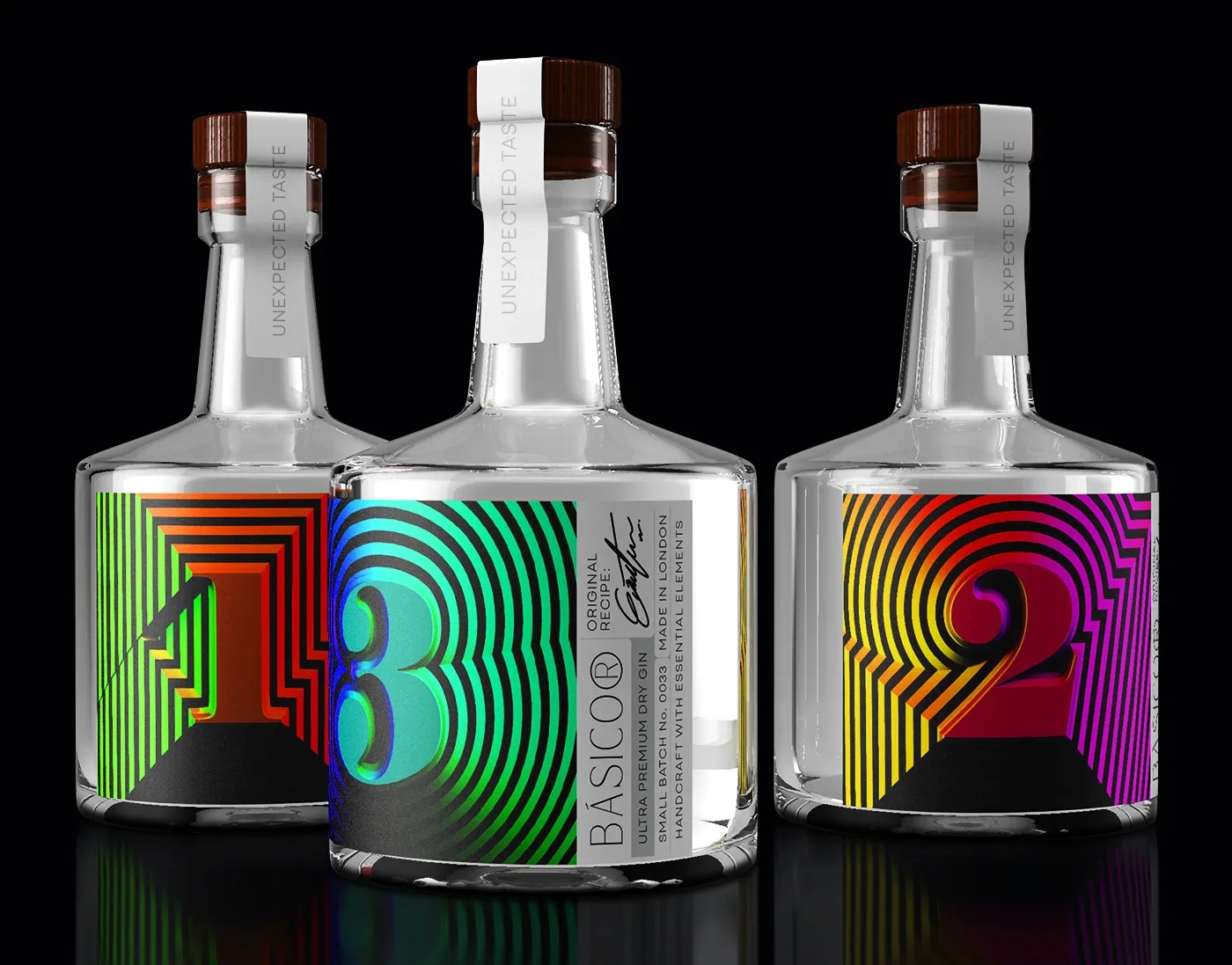 充满活力个性的杜松子酒包装设计欣赏(图1)