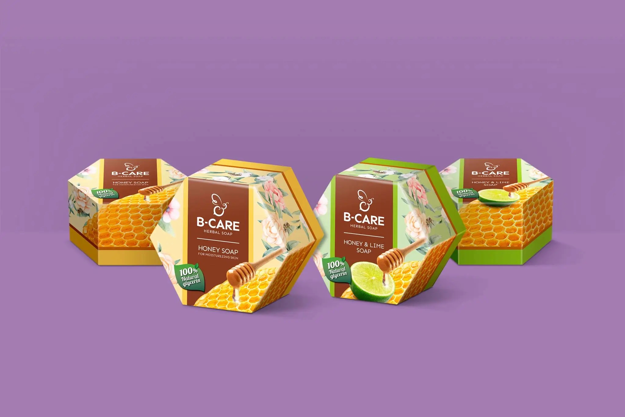 蜂蜜香皂创意包装设计欣赏(图1)