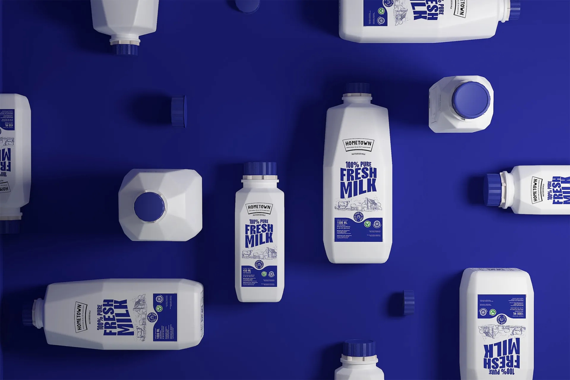 印尼乳制品包装设计作品欣赏(图1)