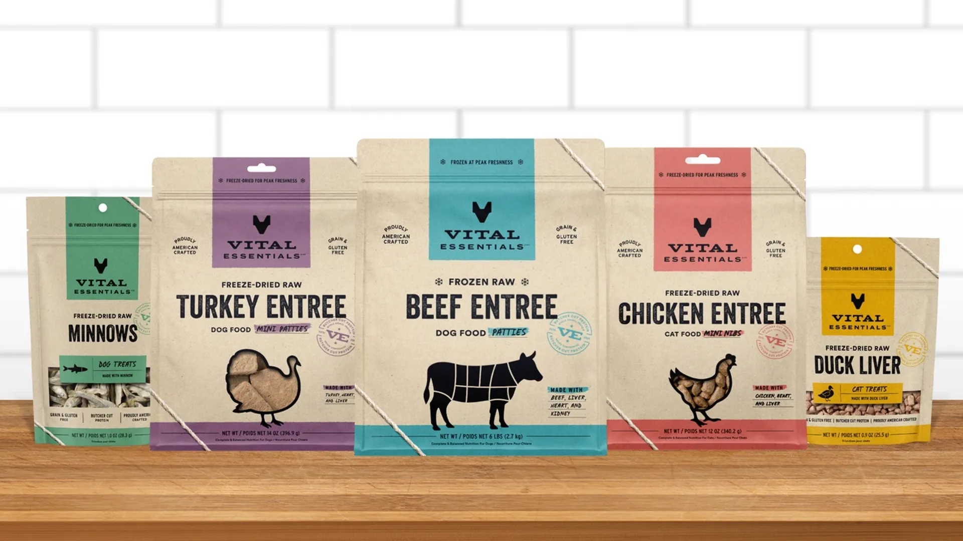 宠物肉类食品包装袋设计欣赏(图1)