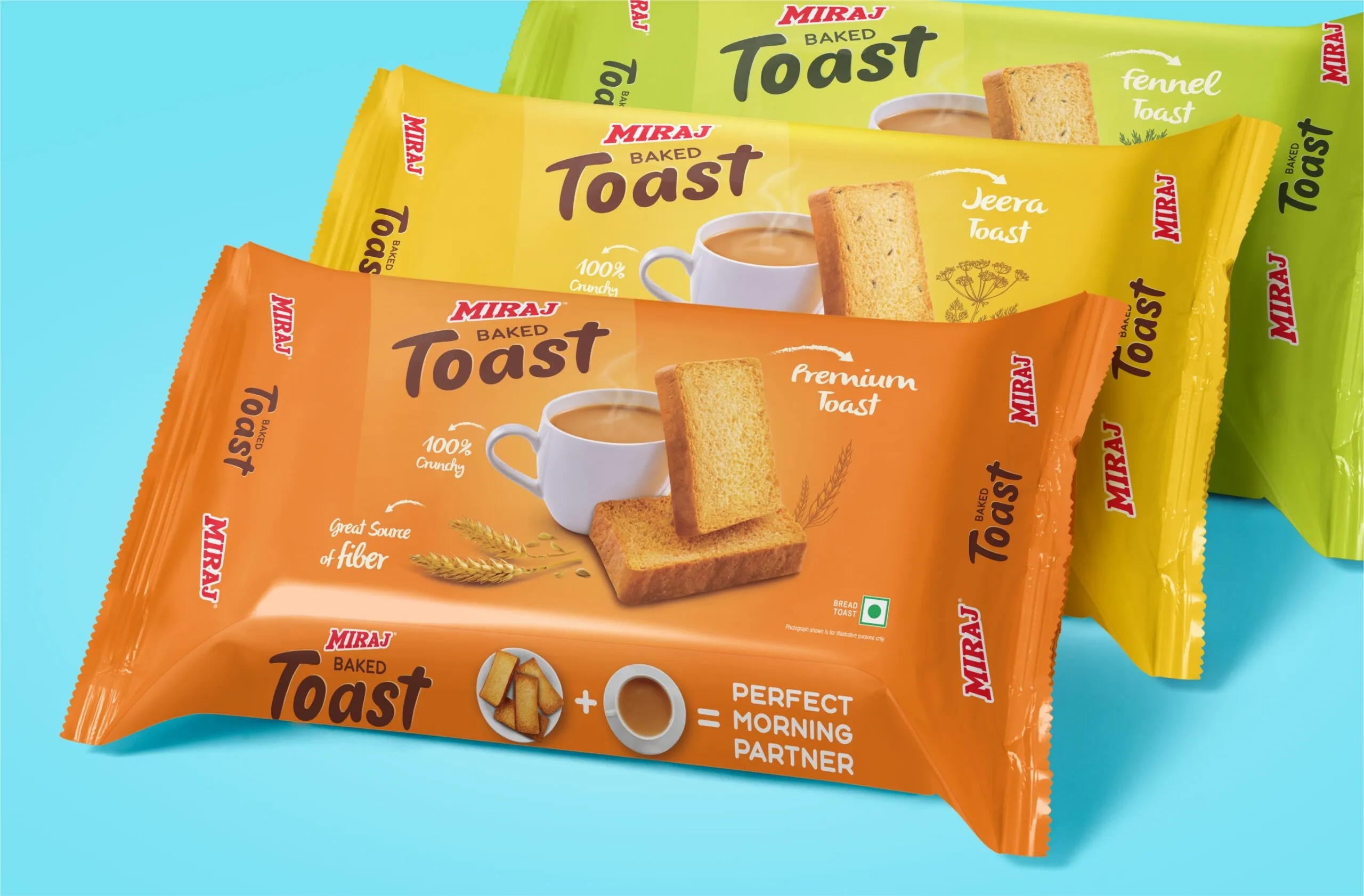 充满活力色彩的吐司包装设计欣赏(图1)