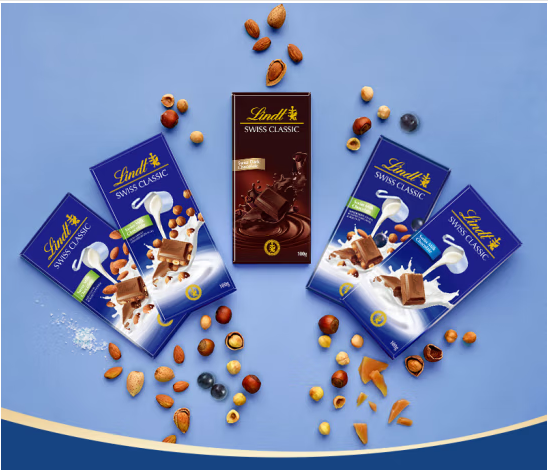 瑞士进口牛奶巧克力包装设计欣赏(图1) 瑞士进口牛奶巧克力包装设计欣赏(图1)