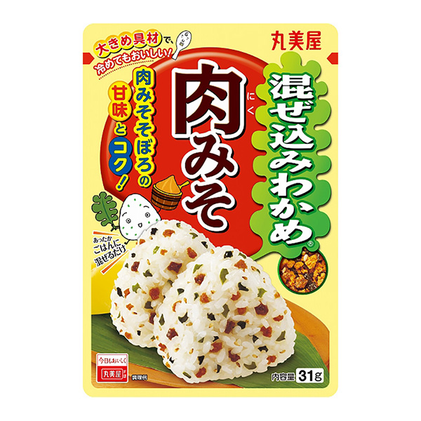 混入裙带菜肉酱丸美屋食品工业烹饪品包装设计(图1)