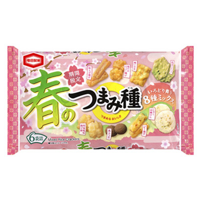 春之旋钮种龟田点心点心包装设计(图1)