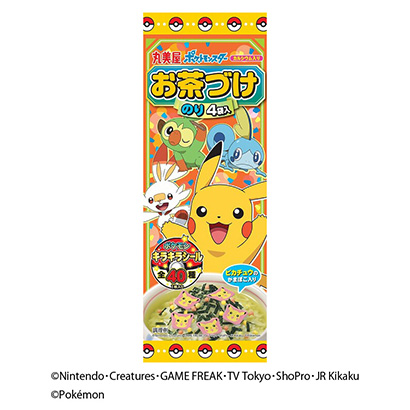 宝可梦茶泡饭丸美屋食品工业烹饪品包装设计(图1)