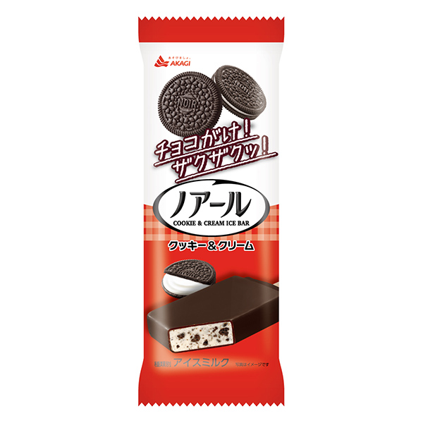 诺阿曲奇饼和奶油赤城乳业食品饮料包装设计(图1)