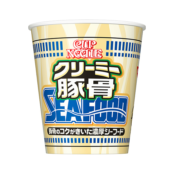 杯面奶油猪骨海鲜大日清食品食品饮料包装设计(图1)