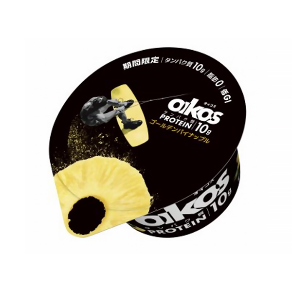 达能酸奶脂肪金菠萝达能日本食品饮料包装设计(图1)