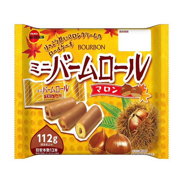 迷你蛋糕卷马龙波旁食品饮料包装设计(图1)