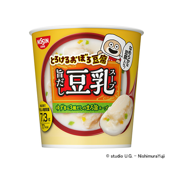 融化的破烂豆腐汤汁豆浆汤日清食品年月发售(图1)