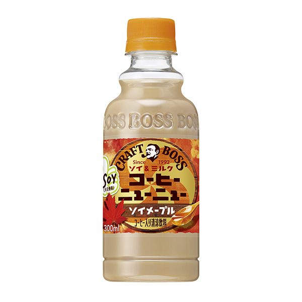 牛皮老板咖啡新异枫三得利食品国际食品饮料包装设计(图1)