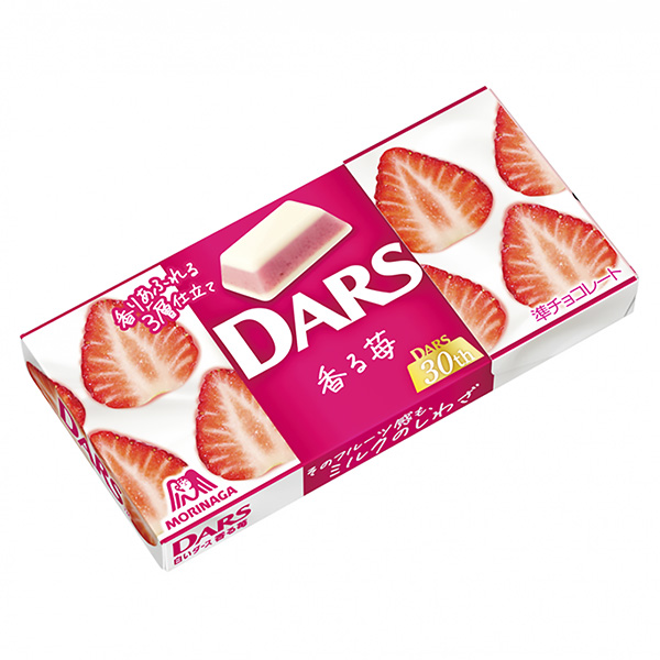 白打香莓森永制果食品饮料包装设计(图1)