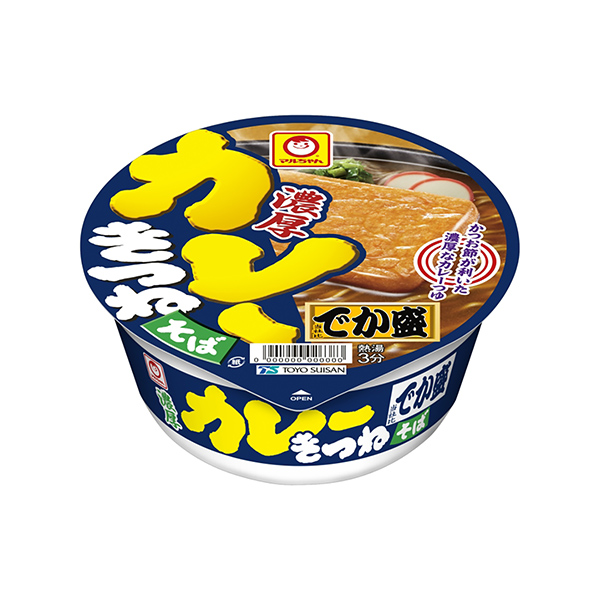 包装设计欣赏马尔酱浓厚咖喱狐狸荞麦面加盛(东洋水产) (图1)