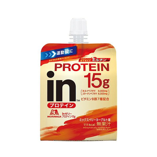 包装设计欣赏in果冻＜蛋白质15g ＞ (森永制果) (图1)