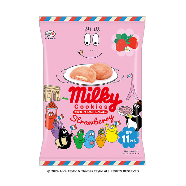 包装设计欣赏米奇＜草莓饼干巴巴爸爸＞ (不二家) (图1)