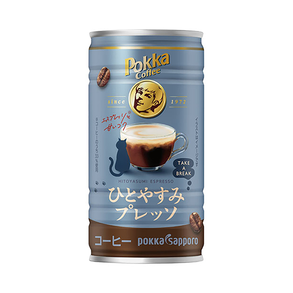 包装设计欣赏poka咖啡＜休息presso ＞ ( poka saporo食品& bibarage ) (图1)