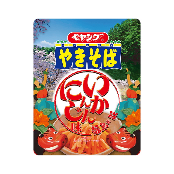 包装设计欣赏peyoung ＜如何胡萝卜味和荞麦面＞ (丸之食品) (图1)