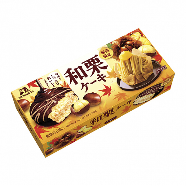 包装设计欣赏和栗蛋糕(森永制果) (图1)