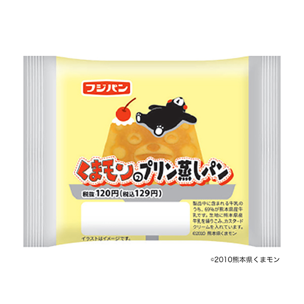 包装设计欣赏熊本熊的＜布丁＞蒸面包(富士面包) (图1)