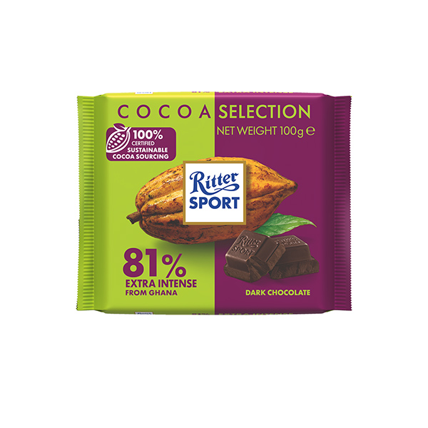 包装设计欣赏公升可可＜ 81% ＞ (三菱食品) (图1)