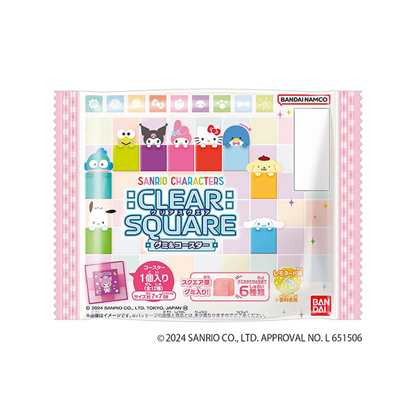 包装设计欣赏三丽鸥卡通形象CLEARSQUARE橡皮糖&过山车(万代) (图1)