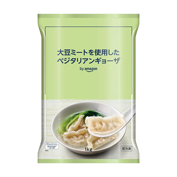 包装设计欣赏使用大豆肉的素食饺子(味精冷冻食品) (图1)