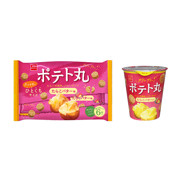 包装设计欣赏土豆丸＜章鱼黄油味＞ (零食公司) (图1)